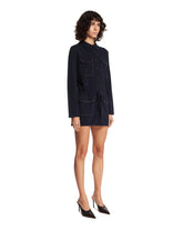 Blue Industry Mini Dress | PDP | Antonia