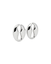 Silver Coffee Bean Ear Cuffs - HUGO KREIT | PLP | Antonia