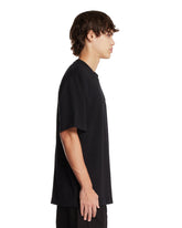 T-shirt Nera Le T-shirt Gros Grain | PDP | Antonia