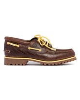 Jacquemus x Timberland Brown Boat Shoes | PDP | Antonia