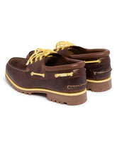 Jacquemus x Timberland Brown Boat Shoes | PDP | Antonia