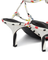 White Tourni Lace-Up Sandals | PDP | Antonia