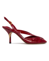 Slingback Poisson In Pelle Rosse | PDP | Antonia