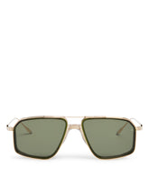 Gold Jagger Sunglasses - JACQUES MARIE MAGE MEN | PLP | Antonia