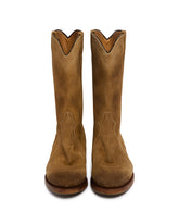 Beige Suede Boots | PDP | Antonia