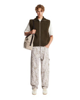 Brown Ribbed Wool Vest | PDP | Antonia