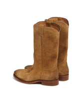 Brown Suede Boots | PDP | Antonia