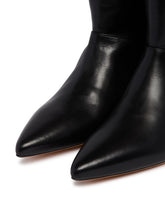 Black Romy Leather Boots | PDP | Antonia