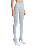 Leggings Damascati Azzurri | PDP | Antonia