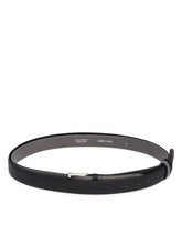 Black Leather Double Belt | PDP | Antonia