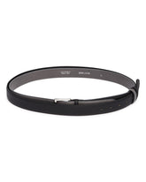 Black Leather Double Belt | PDP | Antonia