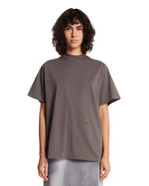 Gray Cap Sleeve T-Shirt | PDP | Antonia