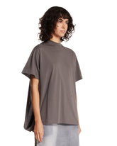Gray Cap Sleeve T-Shirt | PDP | Antonia