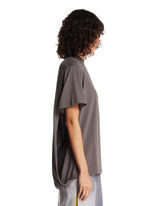 Gray Cap Sleeve T-Shirt | PDP | Antonia