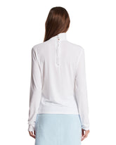 Top A Collo Alto Bianco | PDP | Antonia