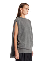 Top A Cappa In Lana Grigio | PDP | Antonia