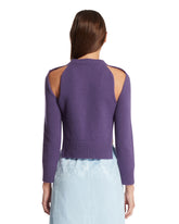 Maglione Shrunken Viola | PDP | Antonia