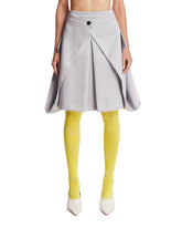 Gonna Drappeggiata Grigia - JULIE KEGELS WOMEN | PLP | Antonia