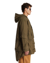 Green Multi-Pocket Jacket | PDP | Antonia