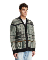 Green V-Neck Cardigan | PDP | Antonia