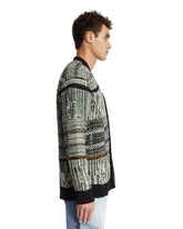 Green V-Neck Cardigan | PDP | Antonia