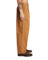 Pantaloni In Cotone Marroni | PDP | Antonia
