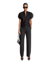 Black Silk Briar Top - KHAITE WOMEN | PLP | Antonia