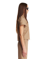 Beige Emiel Wool Top | PDP | Antonia