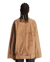 Beige Suede Jacket | PDP | Antonia