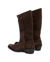 Stivali Clive In Suede Marroni | PDP | Antonia