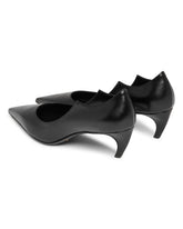 Black Valerie Leather Pumps | PDP | Antonia
