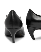 Black Valerie Leather Pumps | PDP | Antonia