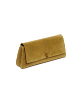 Green Audrey Suede Clutch | PDP | Antonia