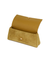Green Audrey Suede Clutch | PDP | Antonia