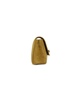Green Audrey Suede Clutch | PDP | Antonia