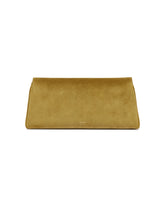 Green Audrey Suede Clutch | PDP | Antonia