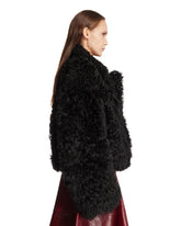 Black Shearling Jacket | PDP | Antonia