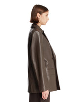 Brown Leather Jacket | PDP | Antonia