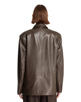 Brown Leather Jacket | PDP | Antonia