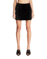 Black Shearling Miniskirt | PDP | Antonia