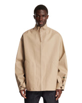 Mackintosh x Lacoste Beige Waterproof Cotton Jacket - Men's clothing | PLP | Antonia
