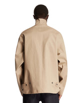 Mackintosh x Lacoste Beige Waterproof Cotton Jacket | PDP | Antonia