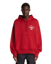 Red Runway Print Hoodie | PDP | Antonia