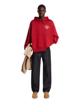 Red Runway Print Hoodie | PDP | Antonia