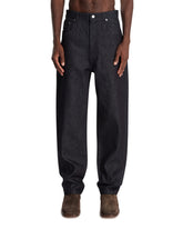 Dark Blue Five-Pocket Jeans | PDP | Antonia