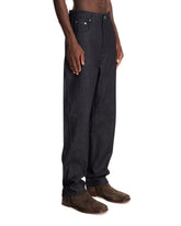 Dark Blue Five-Pocket Jeans | PDP | Antonia