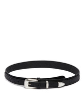 Black Minimal Western Belt - LEMAIRE | PLP | Antonia
