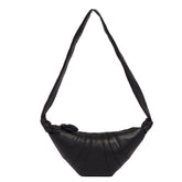 Borsa Croissant Piccola Nera | PDP | Antonia