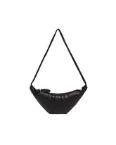 Brown Small Croissant Shoulder Bag | PDP | Antonia
