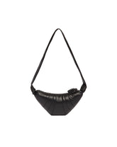 Black Small Croissant Bag | PDP | Antonia